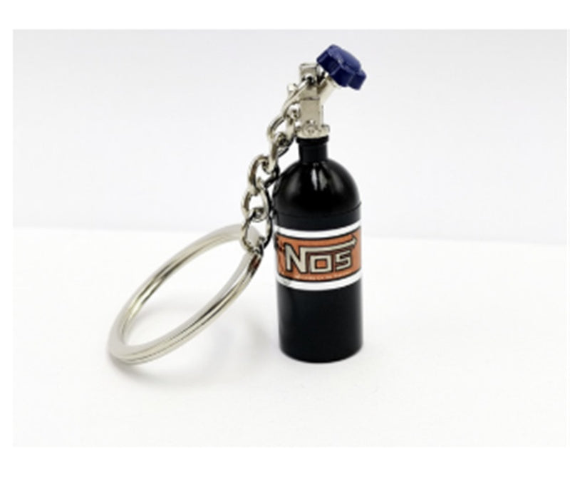 Modified Car Nos Nitrogen Bottle Keychain