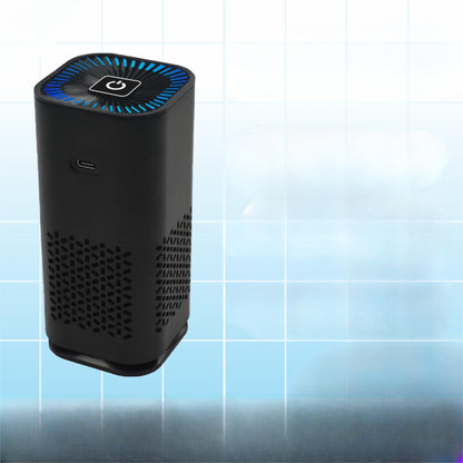 Portable Car Air Purifier & Ionizer - Removes Dust, Smoke & Odors